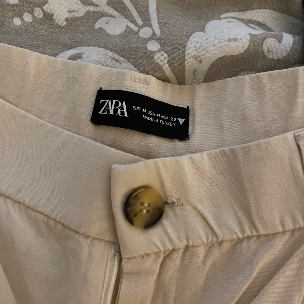 Zara shorts linen blend - Picture 4 of 5